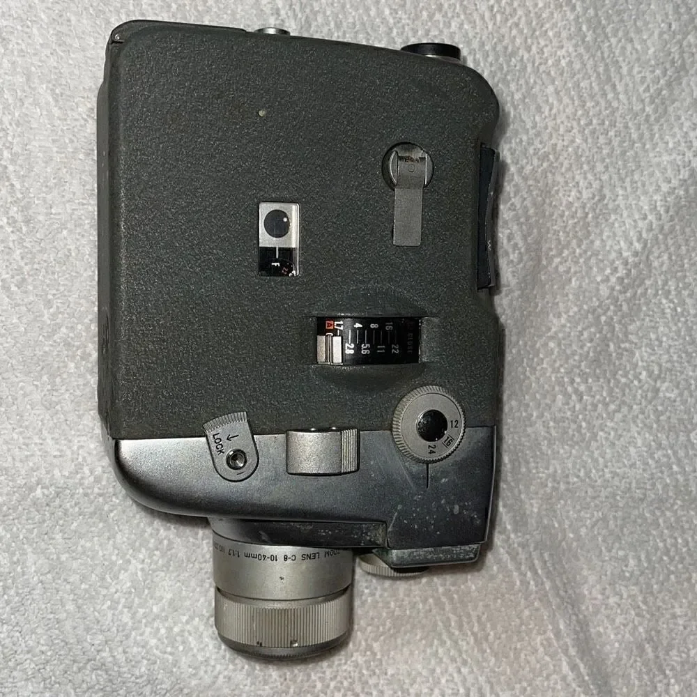 Vintage Canon 8mm Movie Moto Zoom 8 EER Camera 1960’s Untested